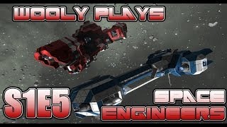 Wooly Plays Space Engineers - Paint Job and Small Ship S1E5