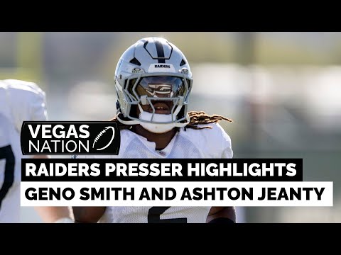 Geno Smith and Ashton Jeanty press conference highlights