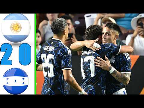 Argentina 2-0 Honduras 