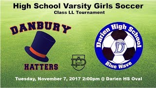 Darien Varsity Girls Soccer vs Danbury