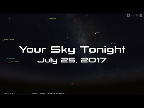 Your Sky Tonight - July 25, 2017