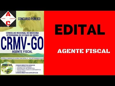 Apostila Concurso CRMV-GO 2018 - Agente Fiscal