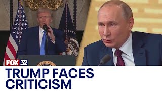 Trump faces criticism amid negotiations to end Russia-Ukraine war