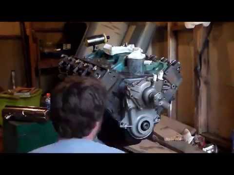 MOPAR 318 Polysphere Engine assembly ( high speed )