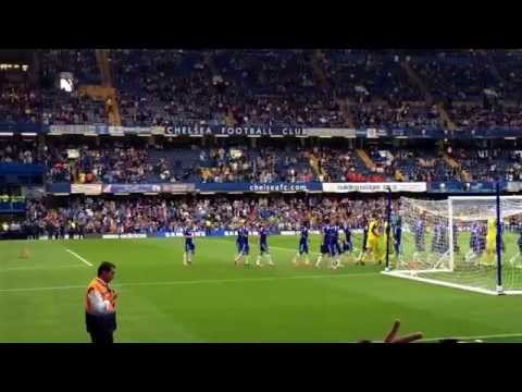 Chelsea 14/15 team lap of honour