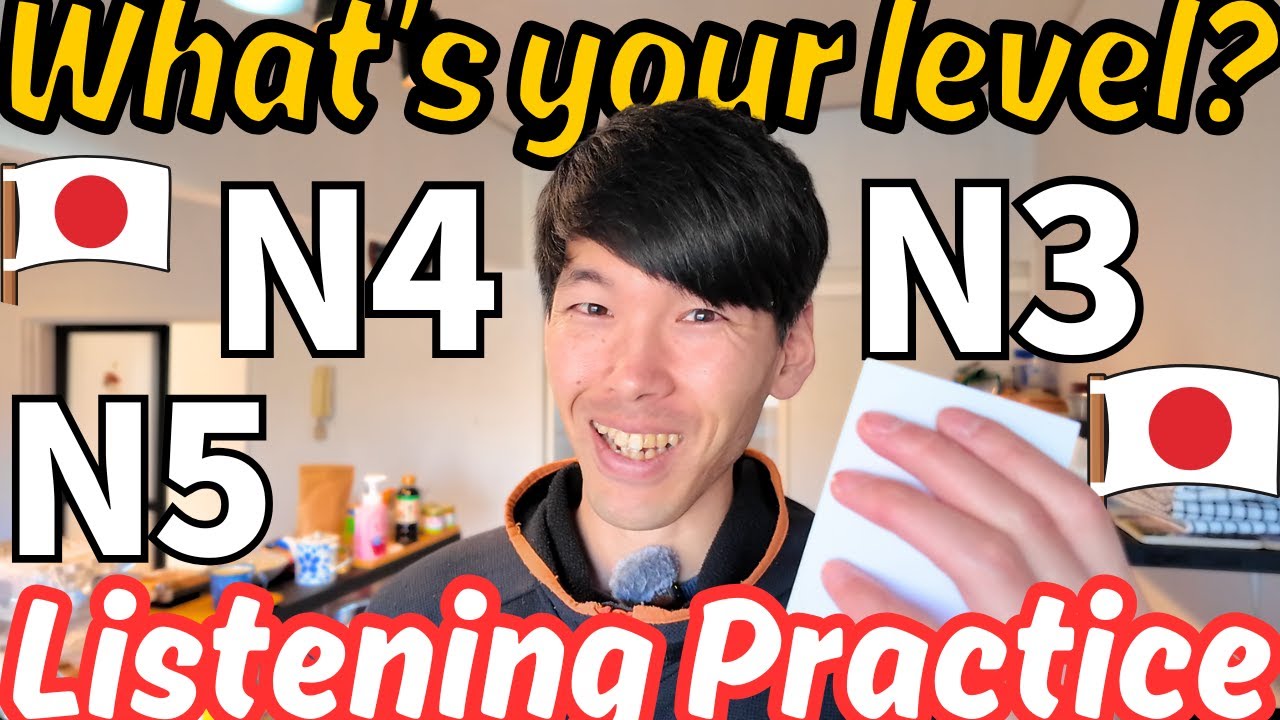 Learn Japanese with the Japanese listening card game! N5, N4, N3