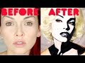 Hi-Speed Marilyn Monroe Painting On A Face 