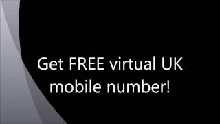 How to- Get Virtual UK mobile number [Call & Text Forwarder] for FREE in ANY country.