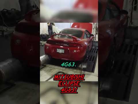4G63 Mitsubishi Eclipse DOESN'T PLAY AROUND! #mitsubishi #jdm #shorts