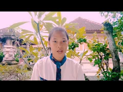 Memperkenalkan diri dalam Bahasa Inggris SMKN 1 Mas Ubud