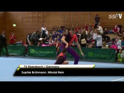 Brühmann, Rein - TV Ebersbach - Mixed Pair - Dynamic - Zwingerpokal 2013