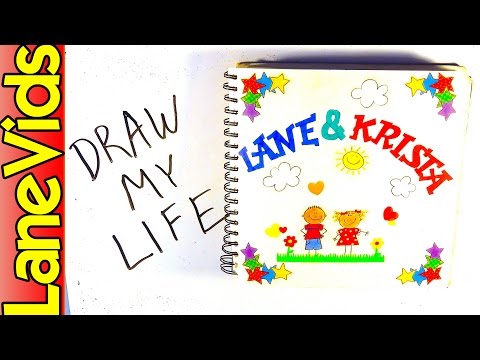 DRAW MY LIFE - LANEVIDS | The Story of Lane Video