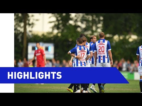 Highlights sc Heerenveen - FC Twente (oefenwedstrijd)