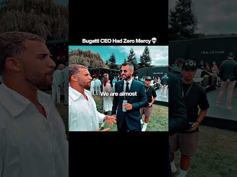 BUGATTI CEO HAD ZERO MERCY 💀