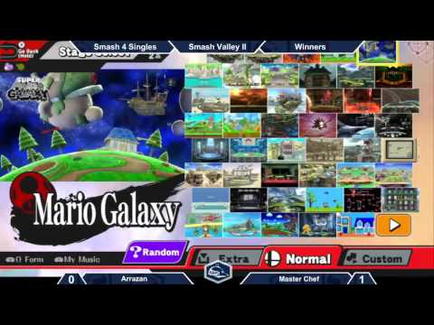 Smash Valley II Wii U Singles Top 16 - Arrazzan vs Master Chef