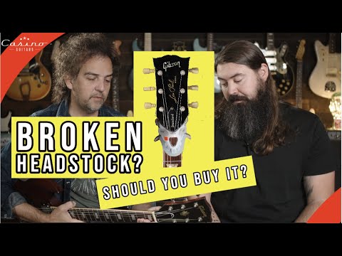 Should you buy a guitar with a broken headstock?