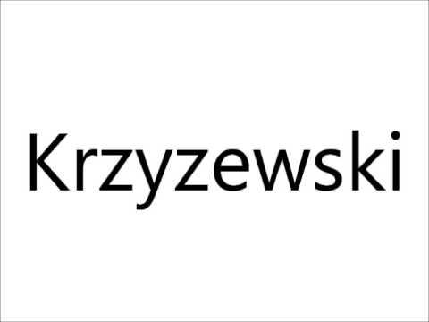 How to Pronounce Krzyzewski
