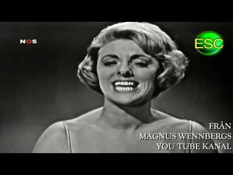 EUROVISION GOES STUDIO, ; 1963, EEN SPEELDOOS,,,ANNIE PALMEN,,,NEDERLÄNDERNA,,1963