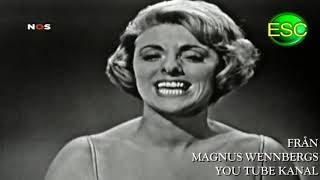 EUROVISION GOES STUDIO, ; 1963, EEN SPEELDOOS,,,ANNIE PALMEN,,,NEDERLÄNDERNA,,1963