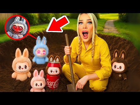 Vergrabenen LABUBU in meinem GARTEN GEFUNDEN 😱