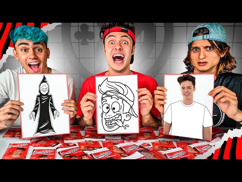 WHOEVER COLORS THE ENALDINHO ALBUM STICKER BEST, WINS! - Challenge