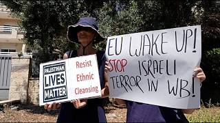 Activistas israelíes instan a la UE en Jerusalén, “el silencio es complicidad” sobre Gaza