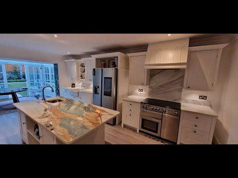 Video about Onix Turquoise Quartz Worktops