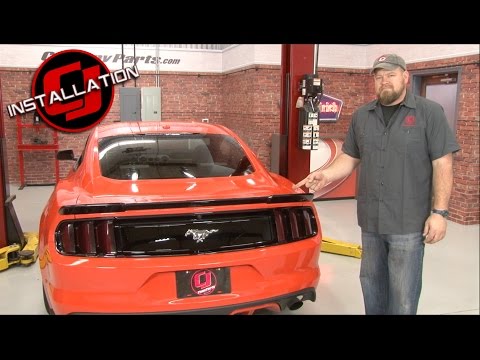 2015-2023 Mustang Roush Rear Spoiler Installation
