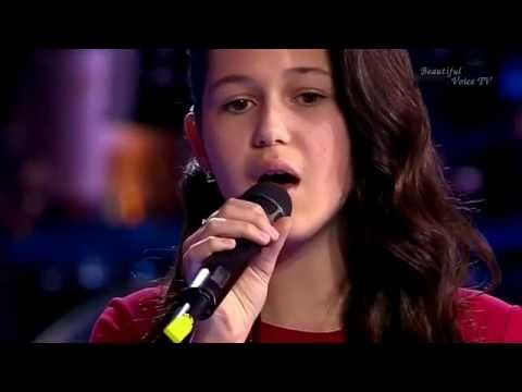 Alina.'Moon River'.The Voice Kids Russia 2015.