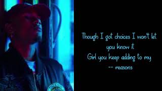 NBDY - Reasons (Lyrics On Screen)