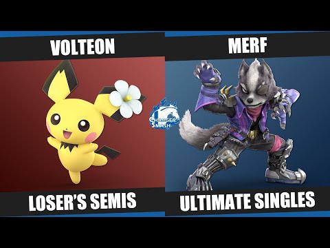 Backthrow 143 - Volteon (Pichu) vs. merf (Wolf), Loser's Semis