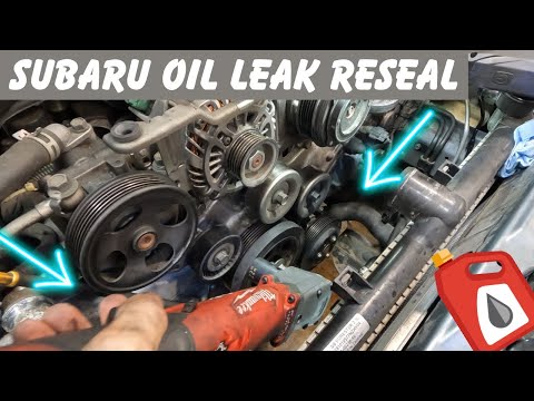 Some Said Remove Engine? (Timing Cover Seal Pt 2) Subaru Forester 2.5