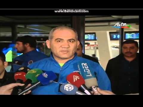 Dünya Kubokunun bürünc medalçıları Vətənə qayıdıb / AZTV 15.04.2015