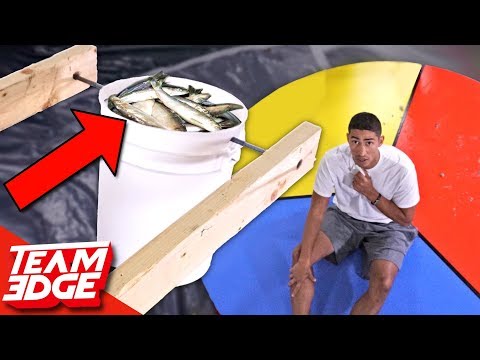 GIANT Wheel Of Misfortune | Seafood Edition! Video