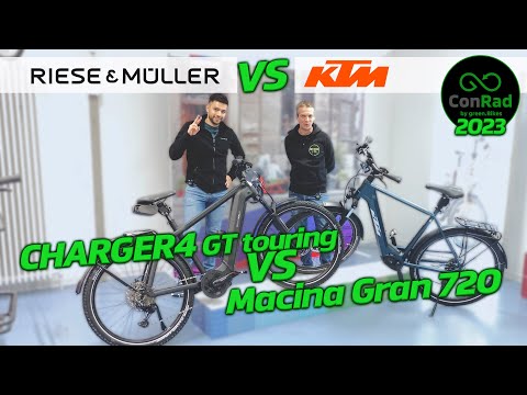 Riese & Müller Charger4 GT touring VS KTM Macina Gran 720