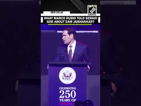 ‘When I came here…’: What Marco Rubio told Amb. Sergio Gor on ‘Phenomenal’ EAM S Jaishankar