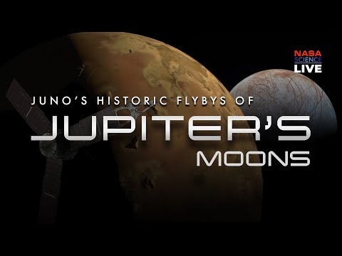 NASA Science Live: Juno Spacecraft Makes Historic Flybys of Jupiter’s Moons