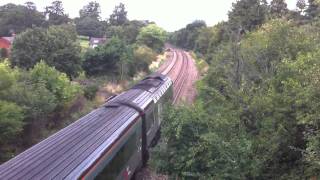 preview picture of video 'XC HST XC03 43304/384 1V44 Westford (Wellington) 20/08/10'