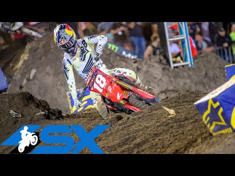 AMAスーパークロスRd9 デイトナビーチ（デイトナスピードウェイ）East250SXクラスのハイライト動画