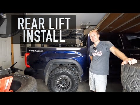 2022 Tundra Rear Lift Install Tutorial | DIY | Cornfed Spacer