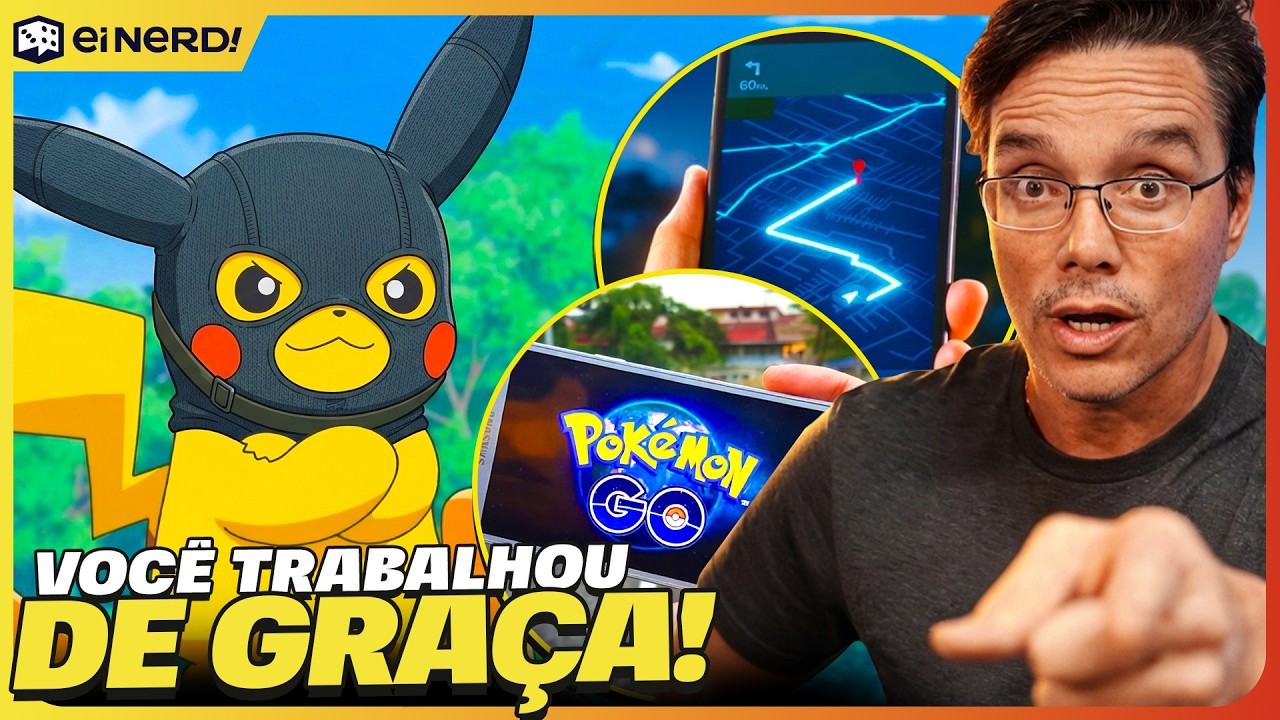 POKEMON GO ENGANOU TODO MUNDO!