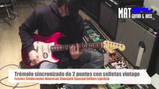 Fender Stratocaster American Standard LIPSTICK Torino Red.