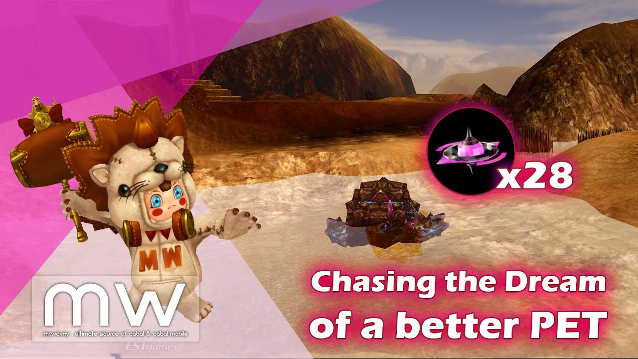 Cabal -Chasing the Dream of a better Pet - What can you get by using 28 Pet Untrain Kit (Selective)?