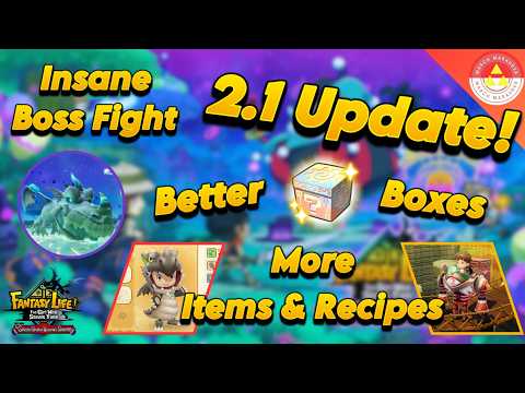 HUGE 2.1 Surprise Update  for Fantasy Life i!
