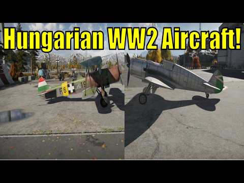 Hungarian WW2 Aircraft in War Thunder!