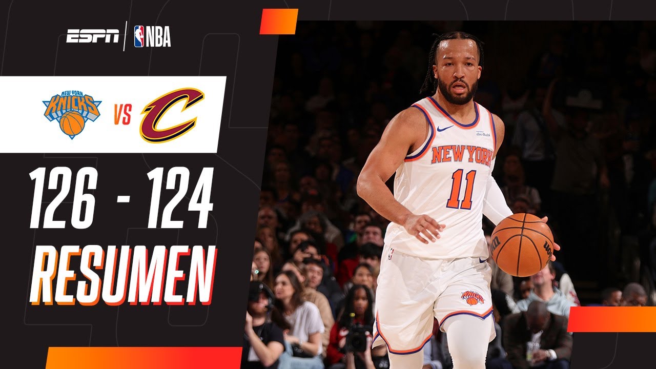 JALEN BRUNSON, EN MODO PAPÁ NOEL: 34 PUNTOS PARA LA AJUSTADA VICTORIA DE LOS KNICKS VS. CLEVELAND