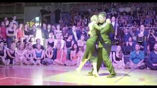 Carlitos Espinoza & Noelia Hurtado - Copas, amigos y besos - Tango exhibition by Sivis'Art