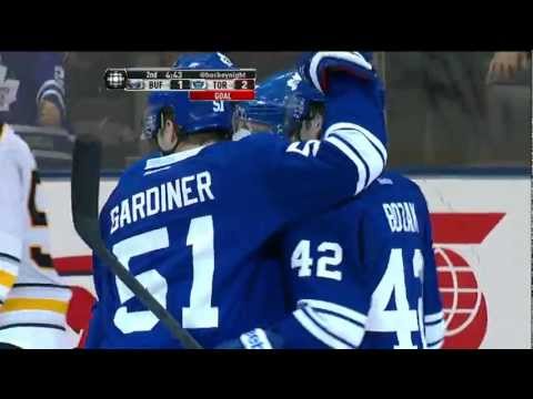 Kessel's 37th Goal - Sabres 1 vs Leafs 2 - Mar 31st 2012 (HD)