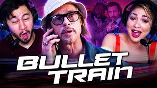 BULLET TRAIN Movie Reaction! | First Time Watch! | Review & Discussion | Brad Pitt | Bad Bunny