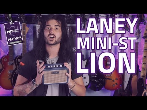 Laney MINI - ST - Battery Powered Stereo Guitar Amp With Smartphone Interface image 2
